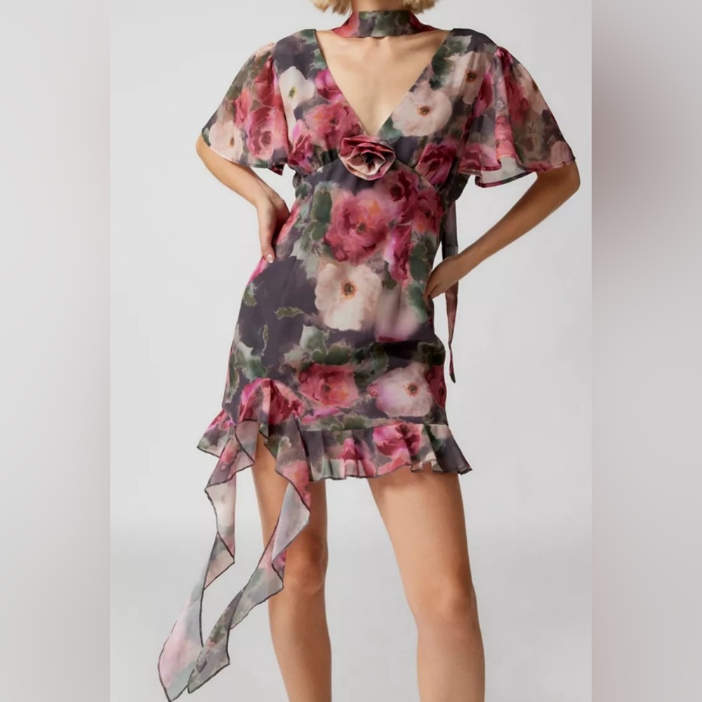 Urban Outfitters Kiss The Sky Mini Dress